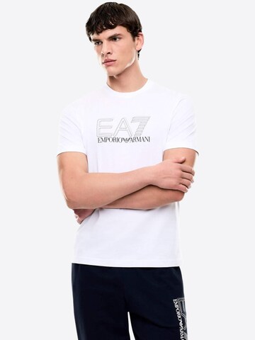 T-Shirt '7M001307U0002' EA7 Emporio Armani en blanc