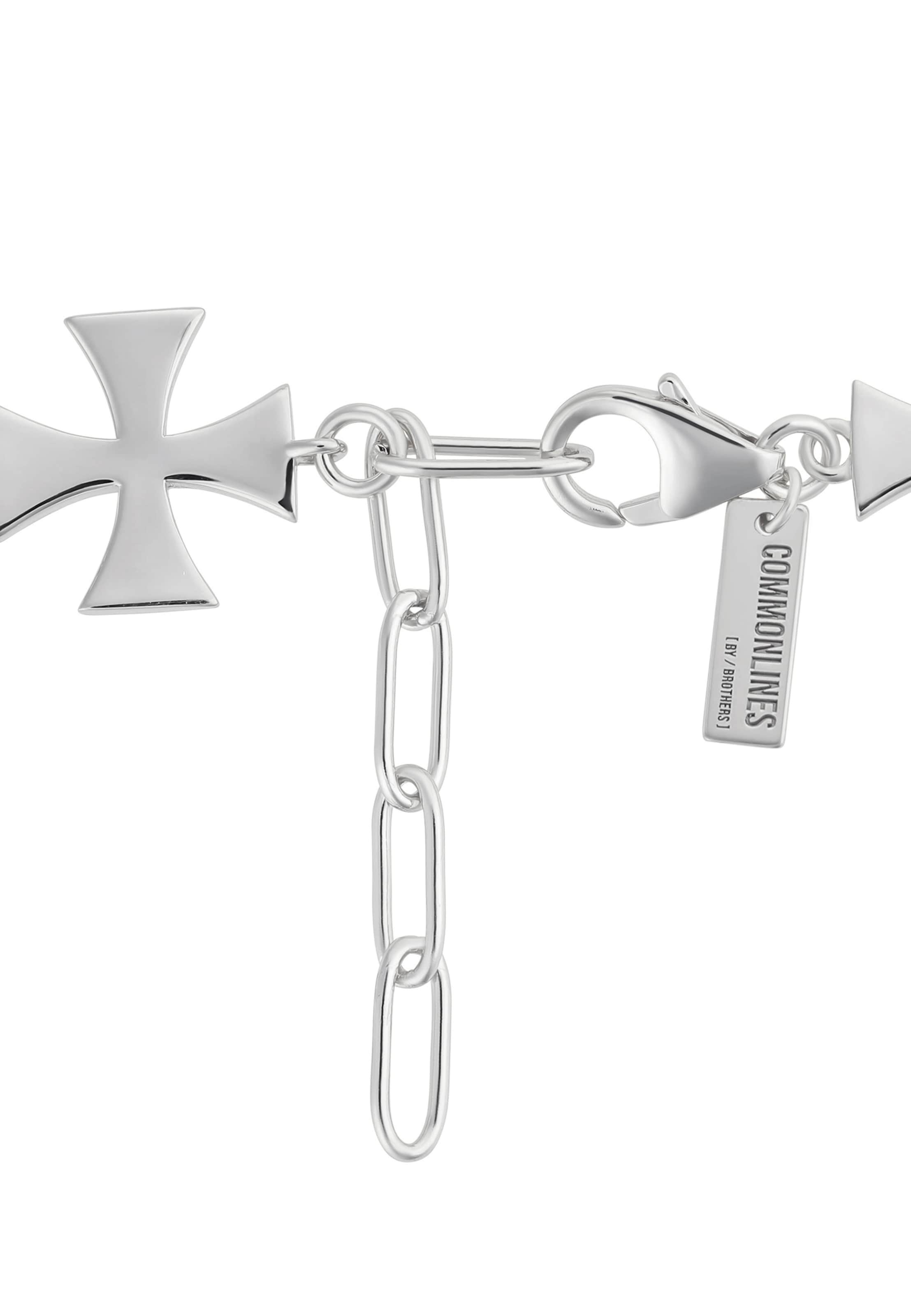 Commen Lines Bracelet 'Crusade' in Silver