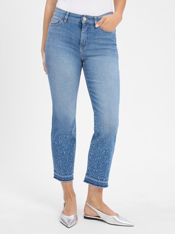 Marc Cain Regular Jeans in Blauw: voorkant