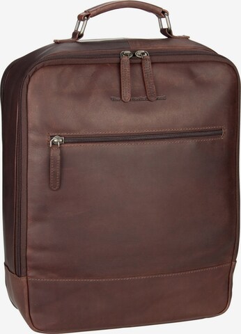 The Chesterfield Brand Backpack 'Jamaica' in Brown: front