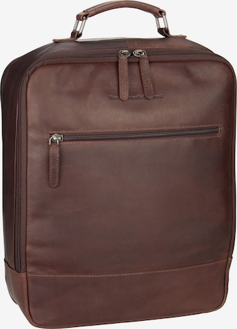 The Chesterfield Brand Rucksack 'Jamaica' in Braun: predná strana