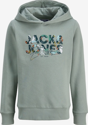 JACK & JONES Sweatshirt i grøn: forside