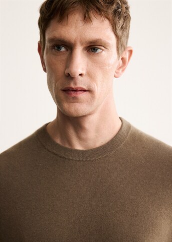 MANGO MAN Sweater in Brown