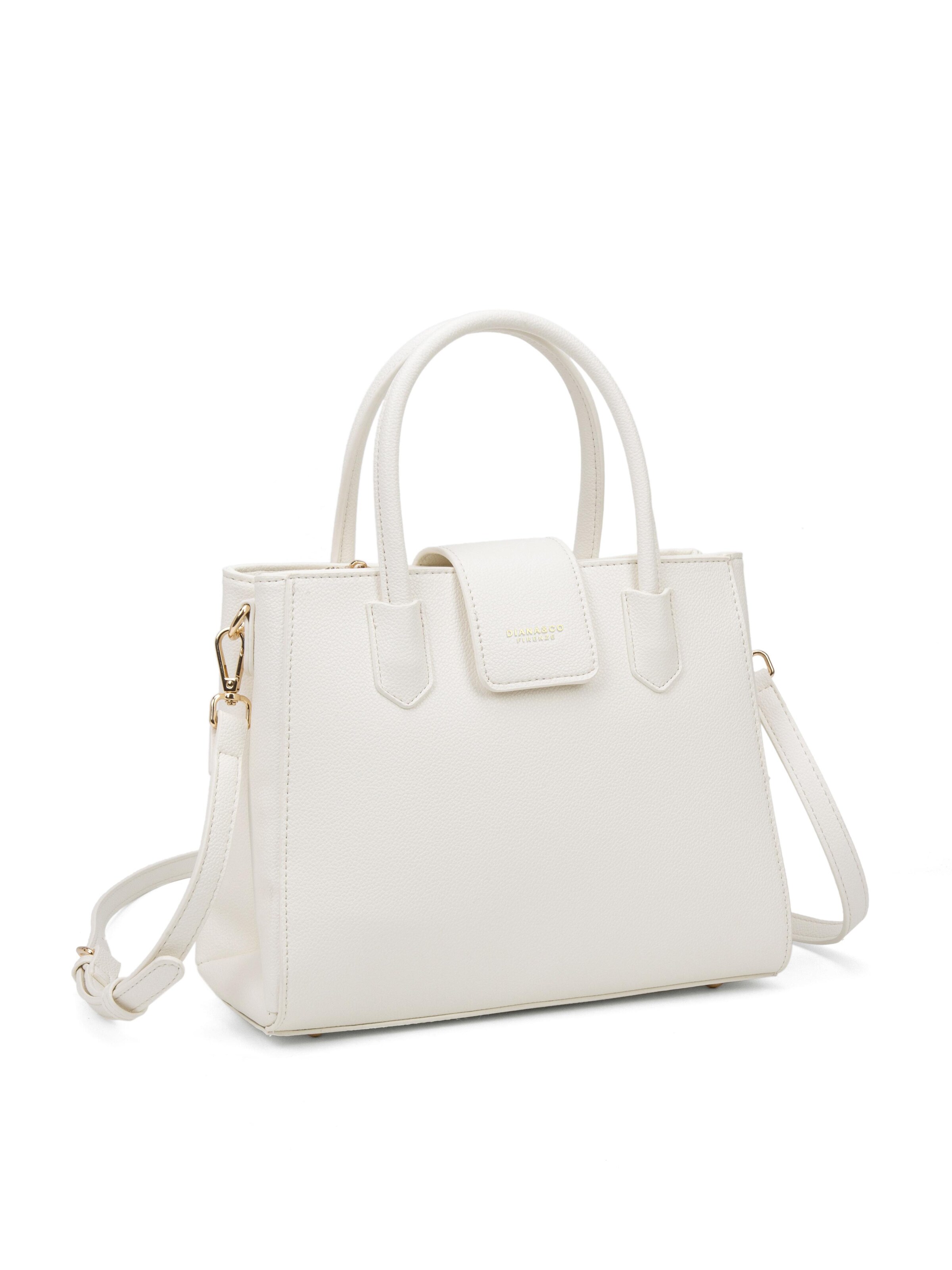 Borsa a mano di Diana&Co. in bianco