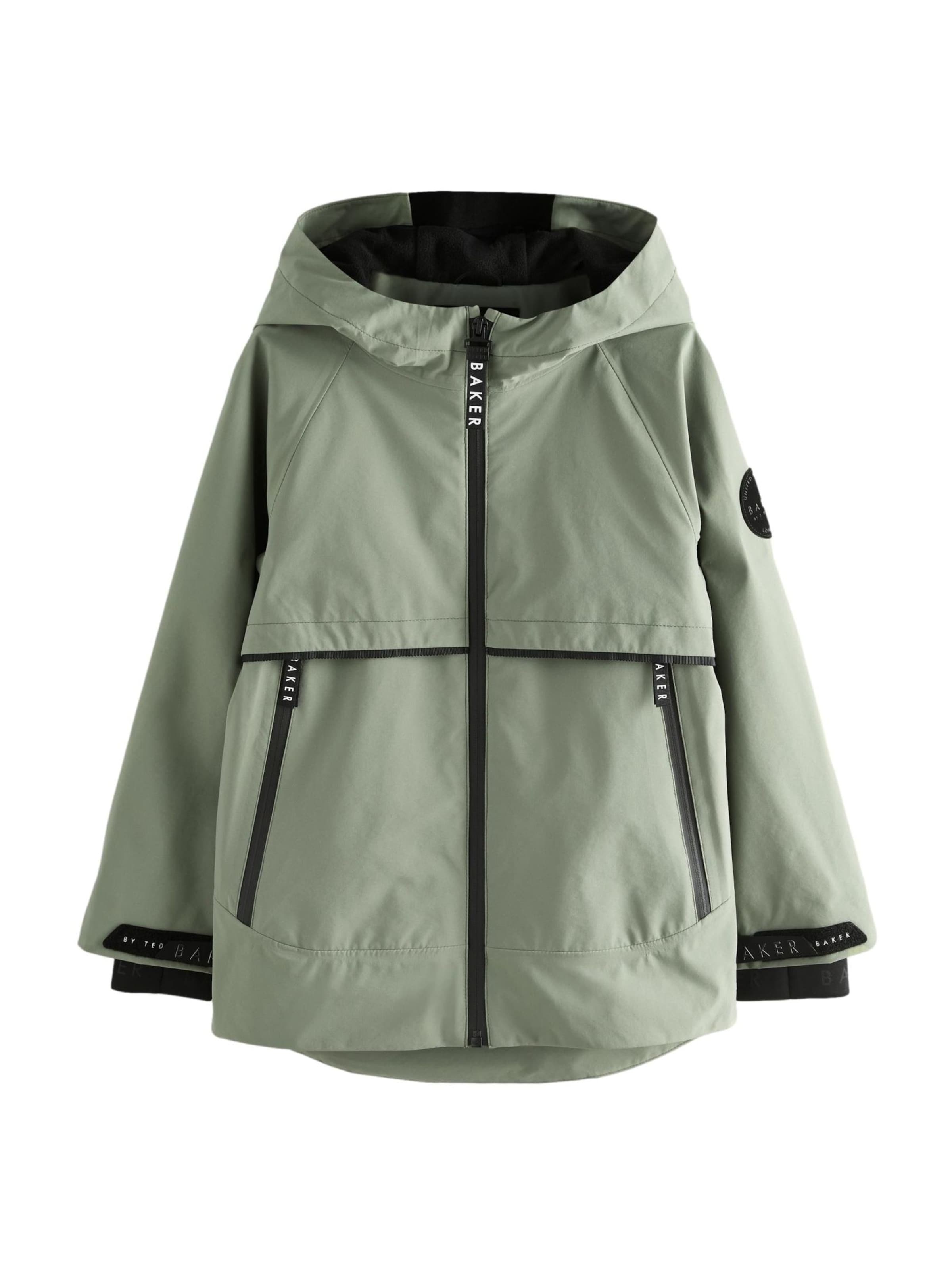 Baker by Ted Baker Демисезонная куртка в Зеленый: спереди