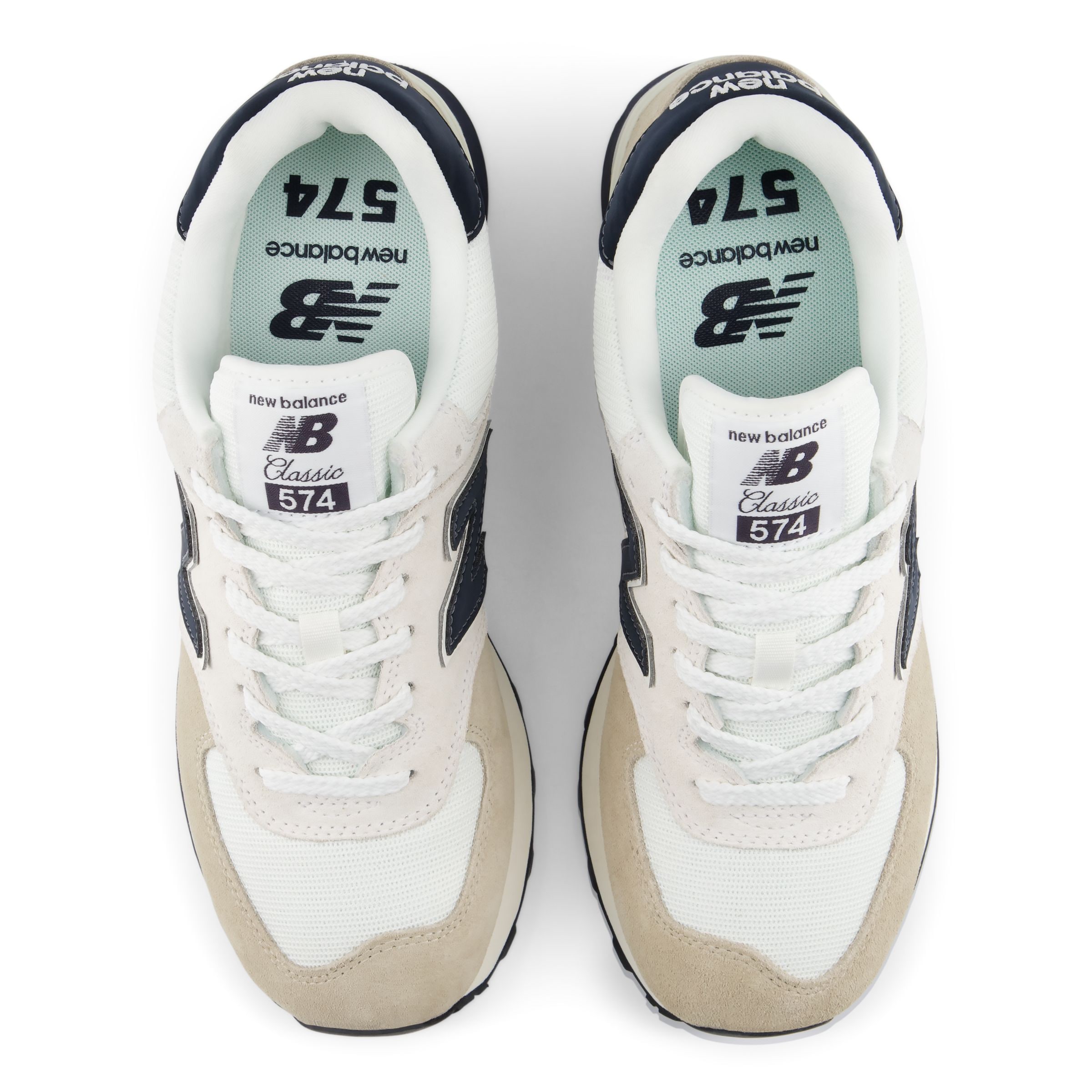 Sneaker bassa '574' di new balance in grigio