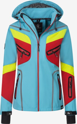 Rock Creek Outdoor Jacket in Blue: front