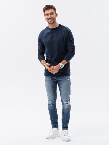 Ombre Shirt in Blauw