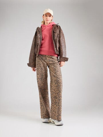 Sweat-shirt naketano en rouge