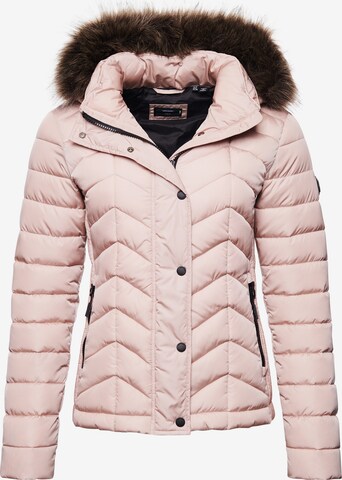 Superdry Winterjas in Roze