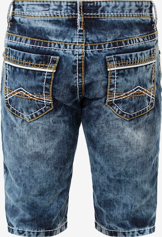 CIPO & BAXX Regular Jeansshorts in Blau