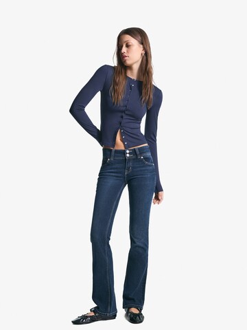 Bershka Shirt in Blue