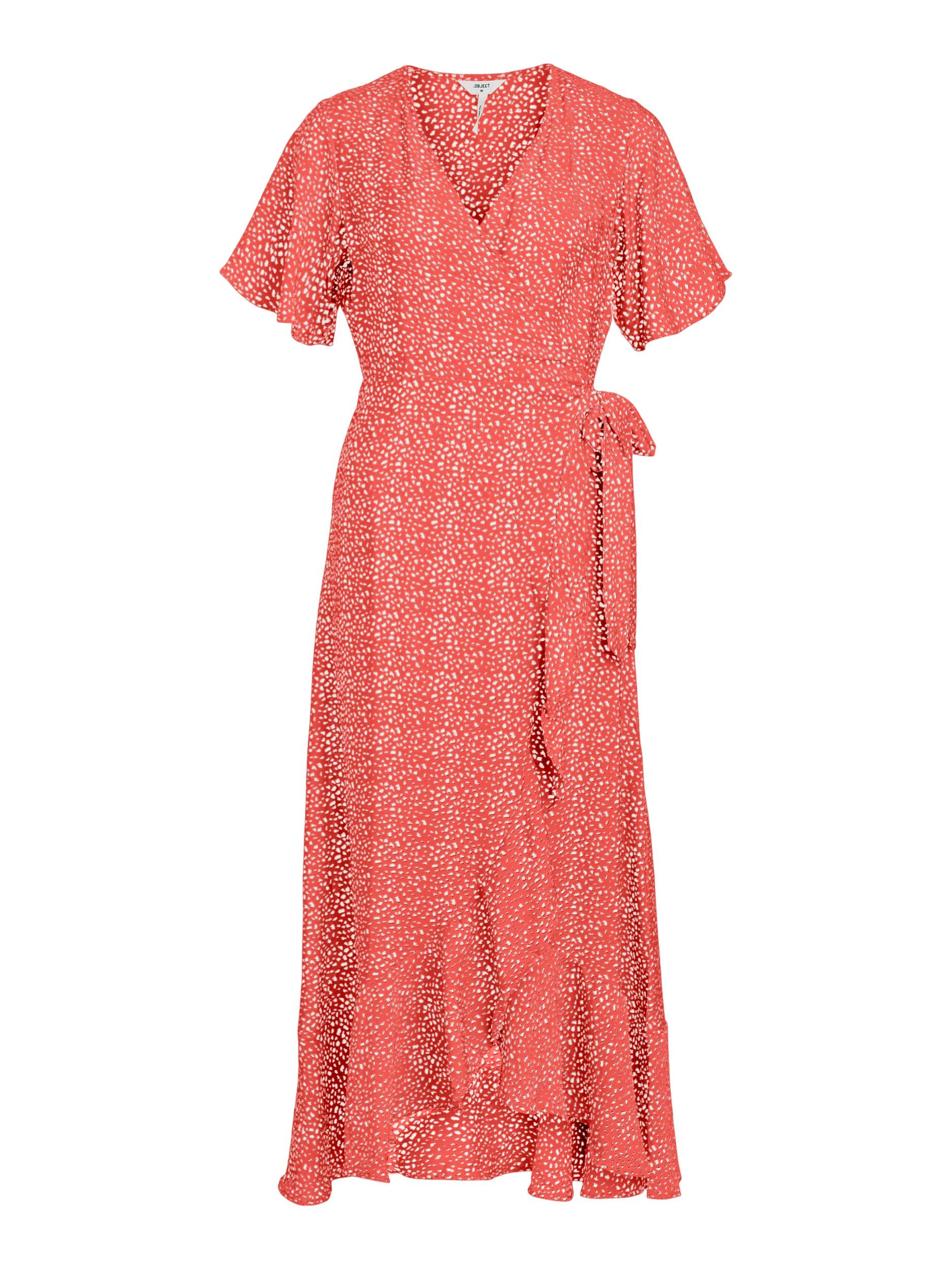 OBJECT Mekko 'Leonora' värissä oranssi: etupuoli