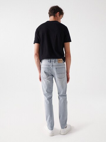 Coupe slim Jean Salsa Jeans en bleu