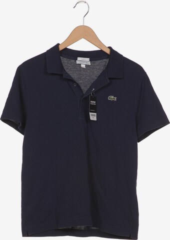 Lacoste Sport Shirt in M in Blue: front