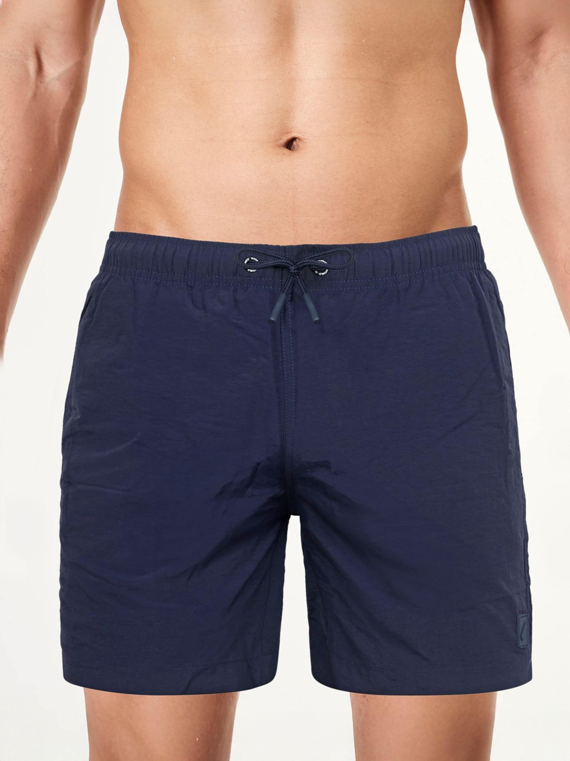 Suitable Board Shorts in Blue: front