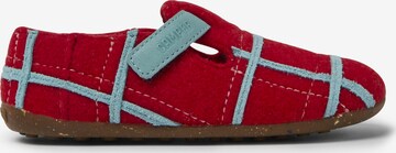 CAMPER Huisschoenen ' Twins ' in Rood