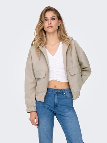 ONLY Tussenjas 'ONLBINALO' in Beige: voorkant