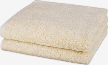 ROSS Handtuch 'Vita' in Beige: Vorderseite