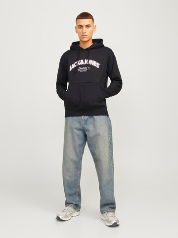 JACK & JONES Sweatshirt 'JORBRONX' in Zwart