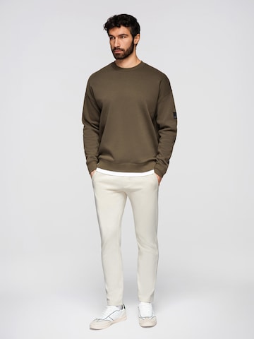 Ombre Slimfit Sporthose‌‌‌ in Beige