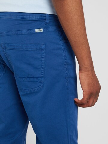 Coupe slim Pantalon BLEND en bleu