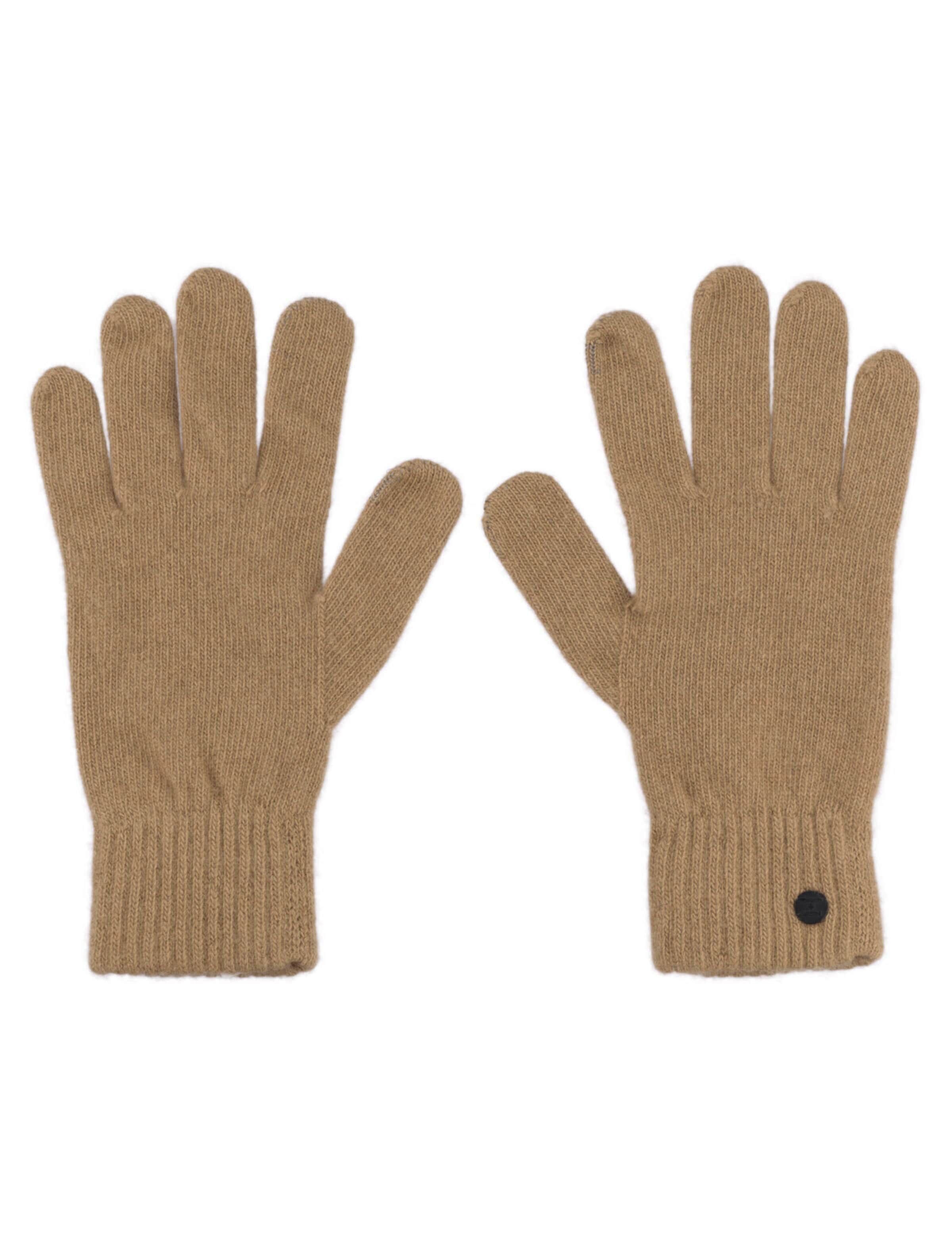 Bickley + Mitchell Γάντια με δάχτυλα σε καφέ: μπροστά