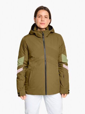 ZIENER Athletic Jacket 'Taraina-Z' in Green: front