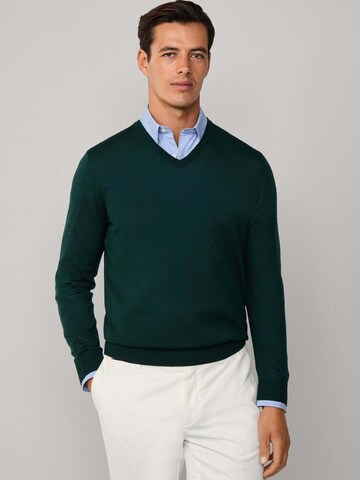 Pullover di Hackett London in verde: frontale