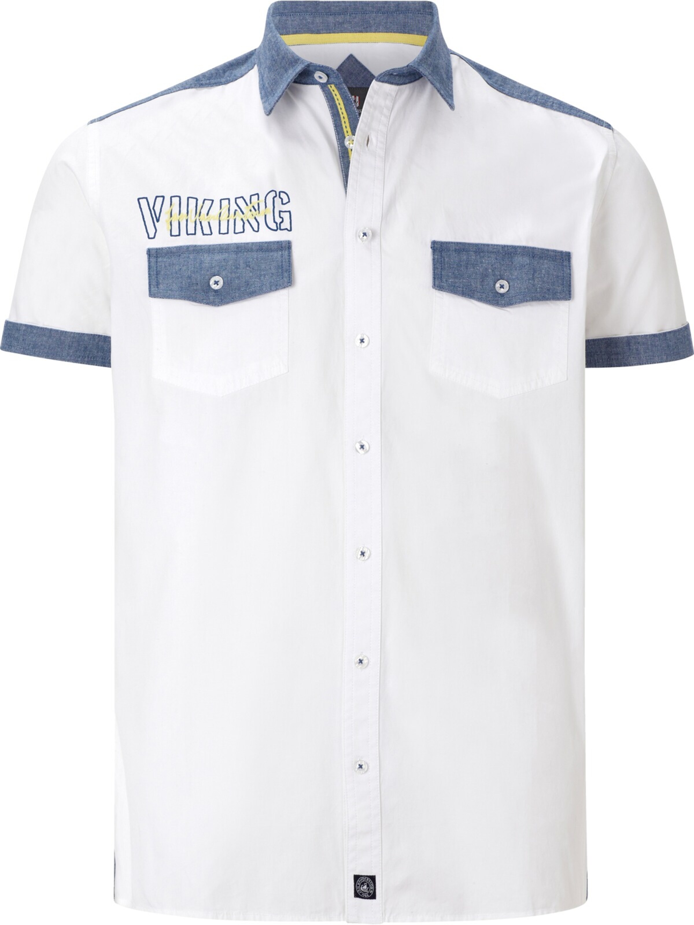 Jan Vanderstorm Hemd  'Herkko' in Weiß: Vorderseite