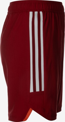 ADIDAS PERFORMANCE Regular Workout Pants 'Condivo 22' in Red