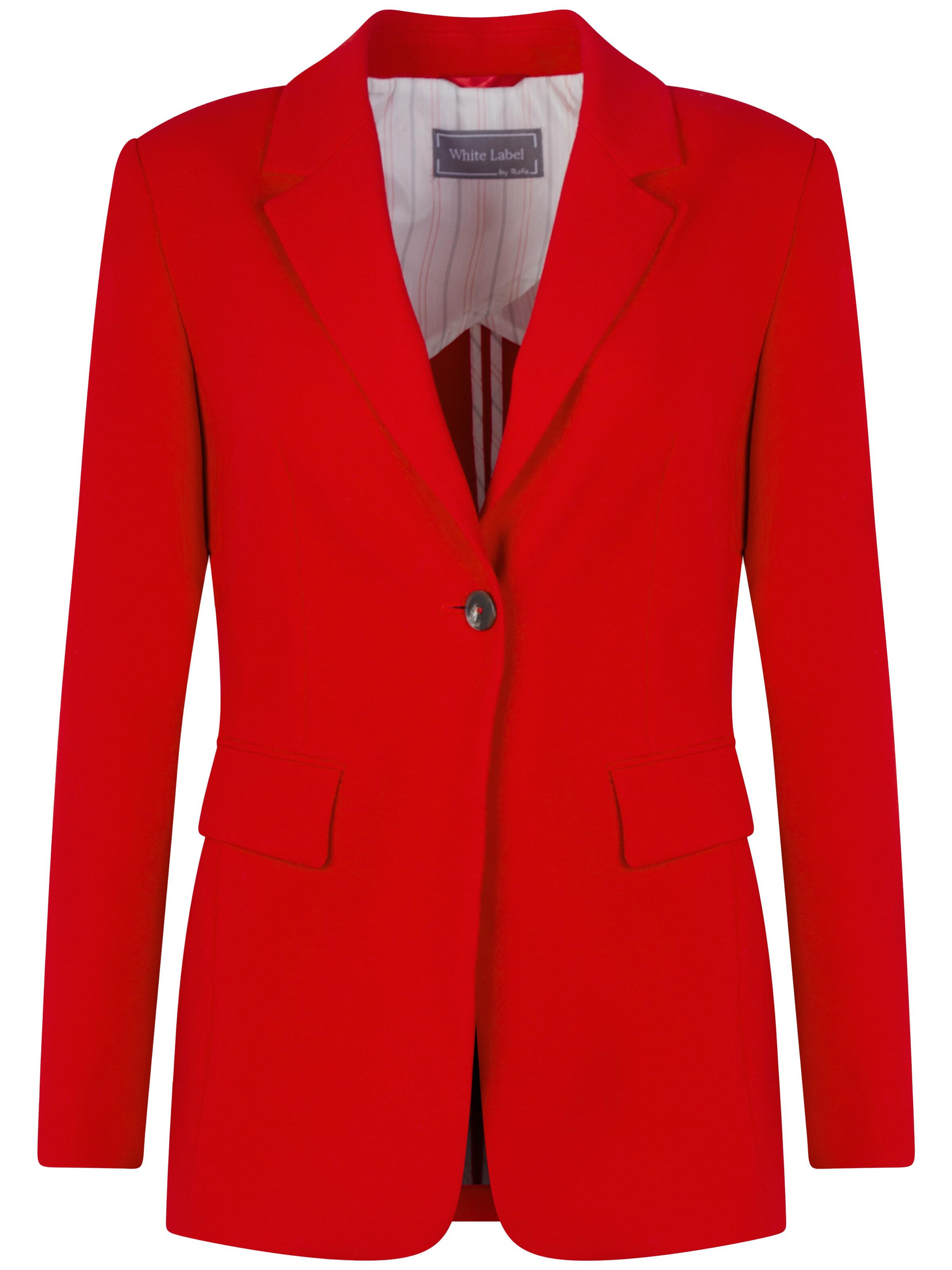 White Label by RoFa Blazer in Red: front