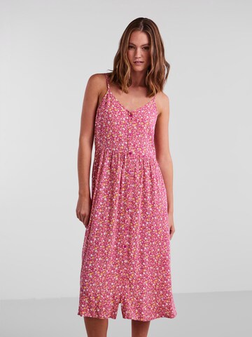 PIECES Summer Dress 'Tala' in Pink: front