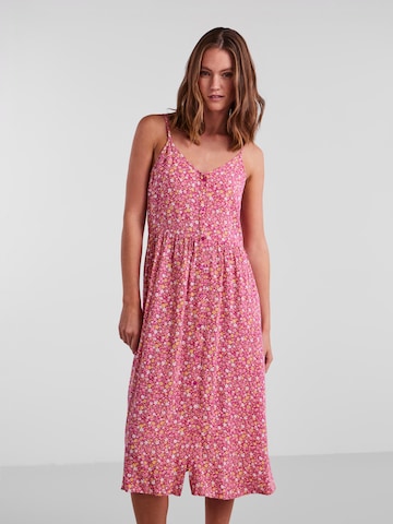 Robe d’été 'Tala' PIECES en rose : devant