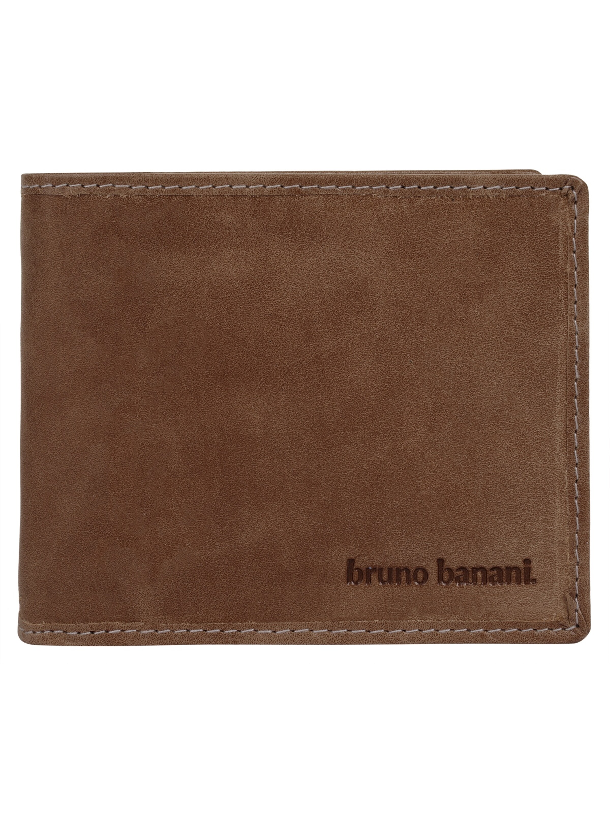 Bruno Banani Portemonnaie 'Bruno Banani Geldbörse'‌‌‌ in Braun: Vorderseite