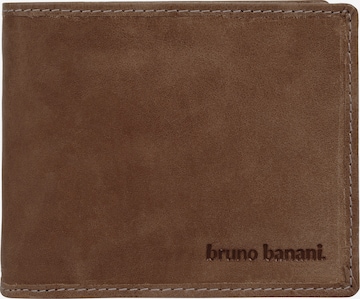 Bruno Banani Portemonnaie 'Bruno Banani Geldbörse' in Braun: Vorderseite
