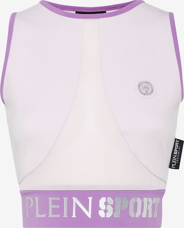 Haut Plein Sport en violet : devant