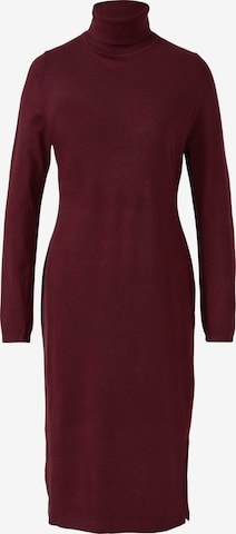 Robes en maille s.Oliver en rouge : devant