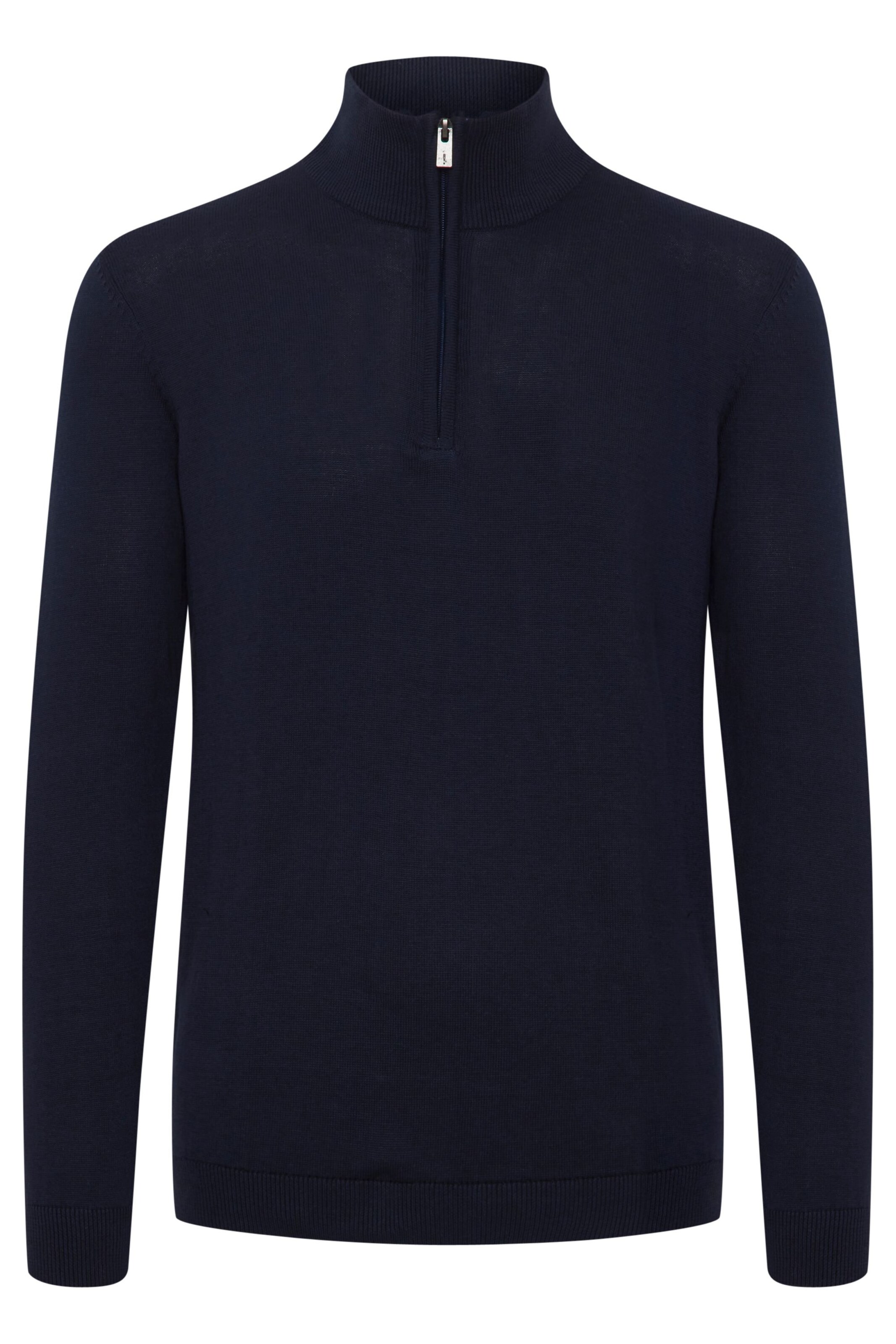 !Solid Pullover in Blau: Vorderseite