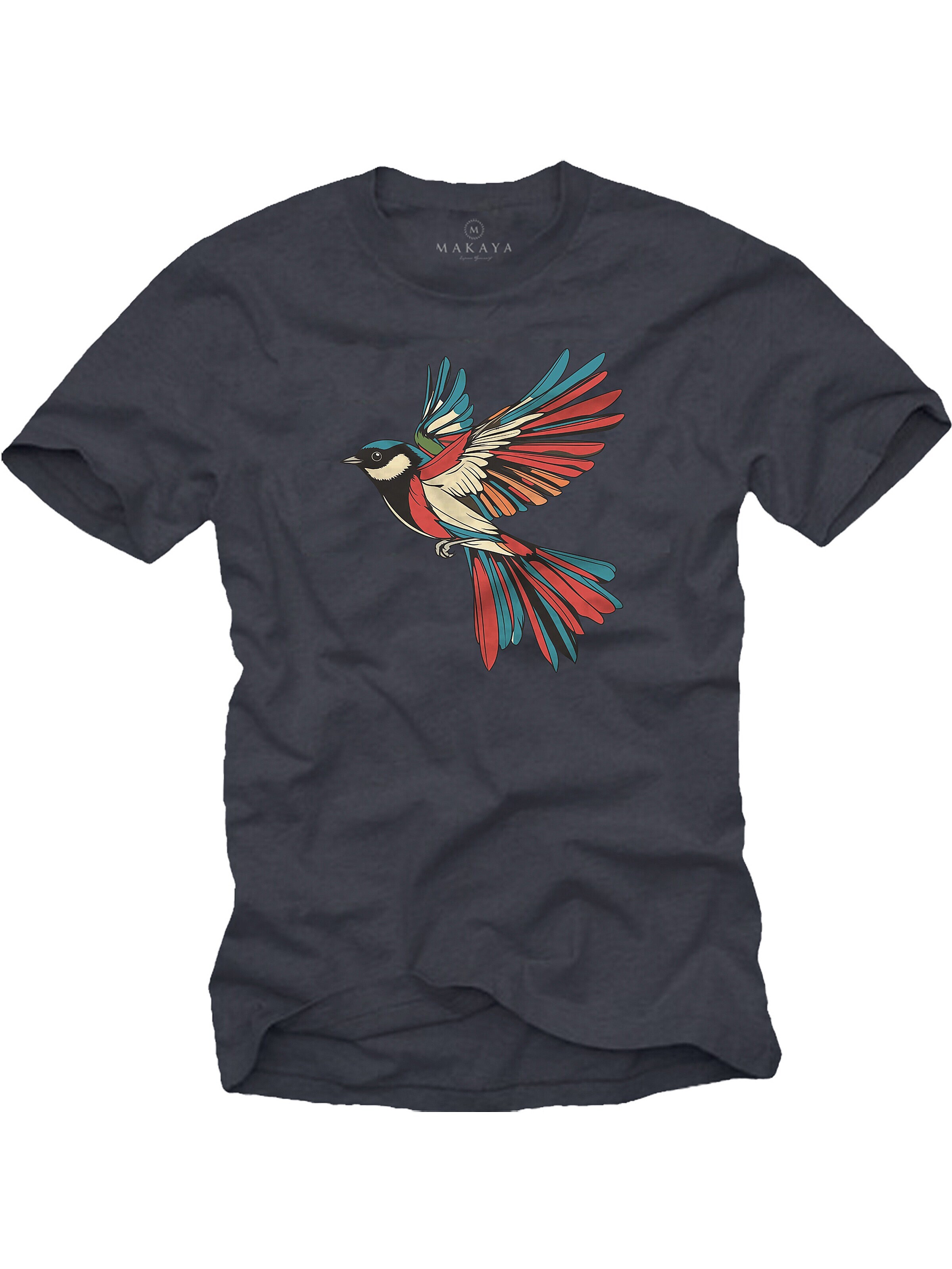 MAKAYA Shirt‌ in Grau: Vorderseite