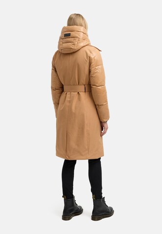 NAVAHOO Winter coat 'City-Glow 14' in Beige