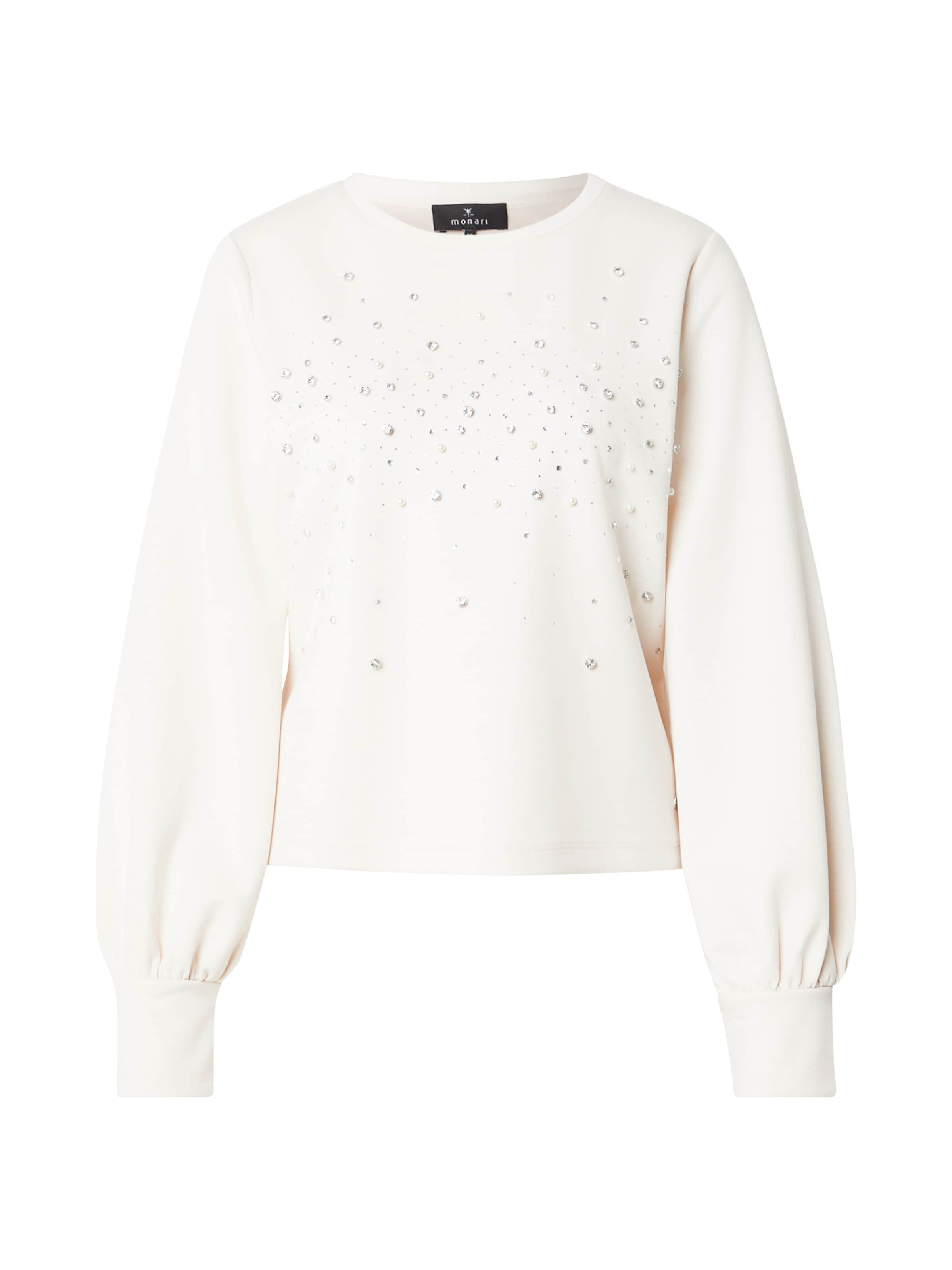 monari - Sudadera en beige: frente