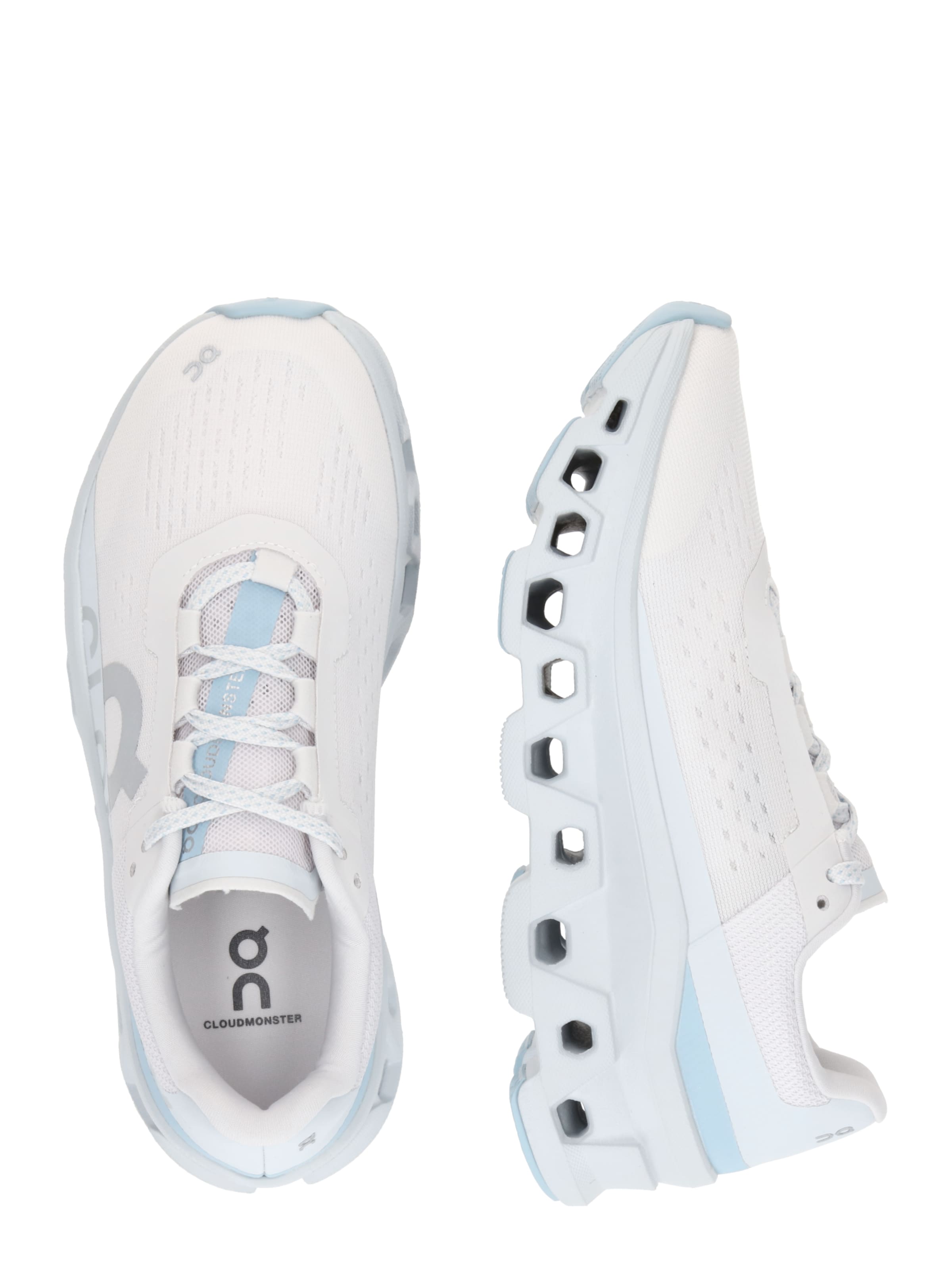 On Running shoe 'Cloudmonster' in White