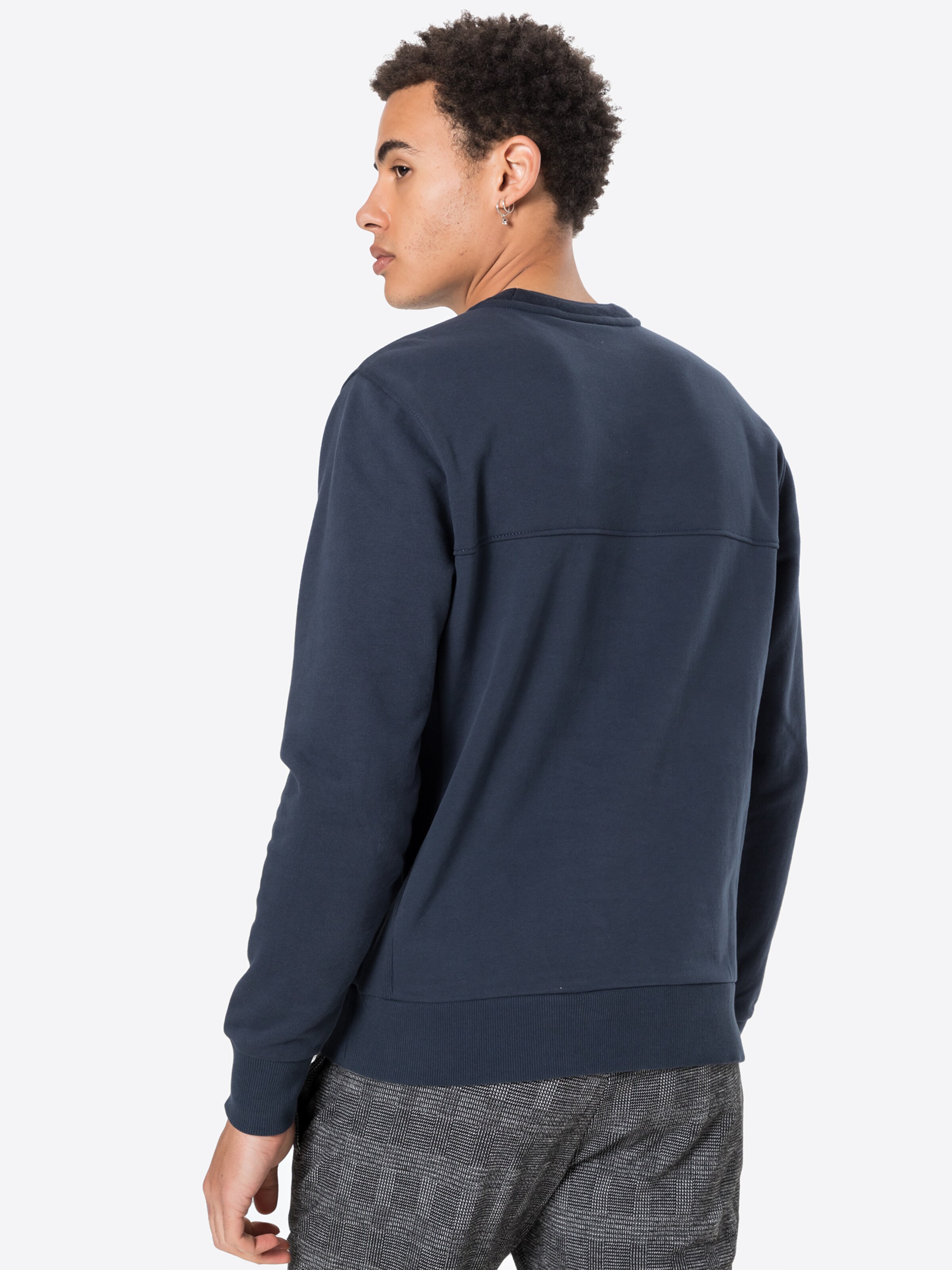 Männer Sweat Calvin Klein Sweatshirt in Navy - FY77296 Männer Sweat Calvin Klein Sweatshirt in Navy - FY77296