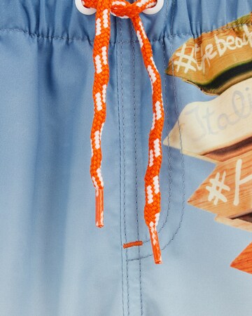 WE Fashion Badeshorts in Blau