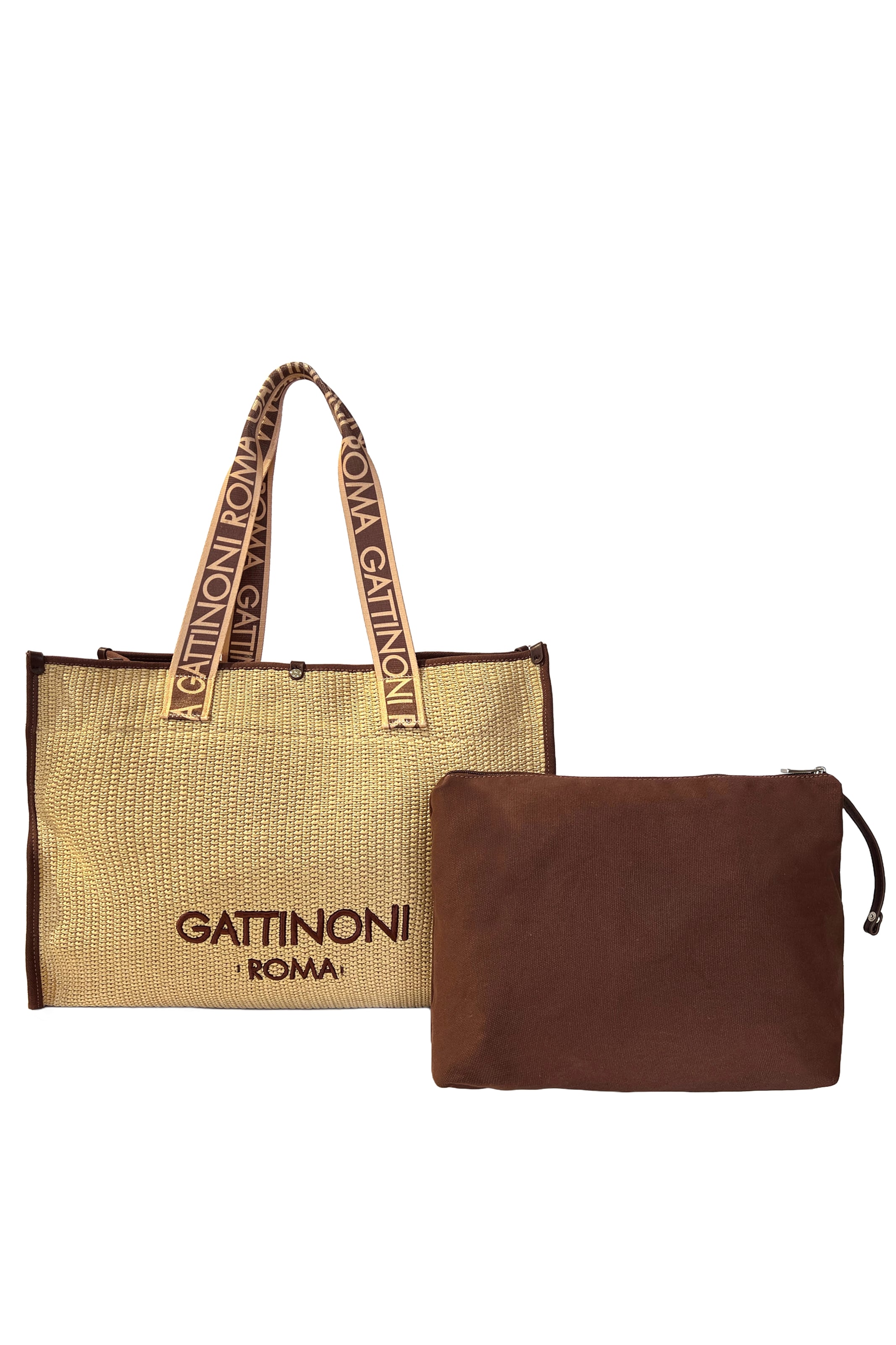 Gattinoni Tasche 'Jane' in Braun: Vorderseite