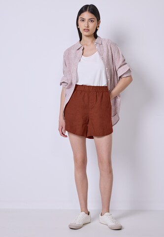 Street One Studio Loosefit Shorts in Braun