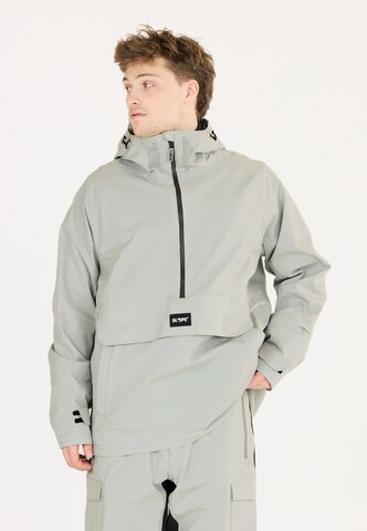 SLOPE Sportjacke 'Ruki' in Grau: Vorderseite