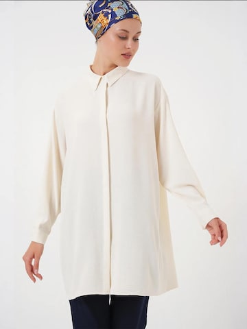 Camicia da donna di Bigdart in beige: frontale