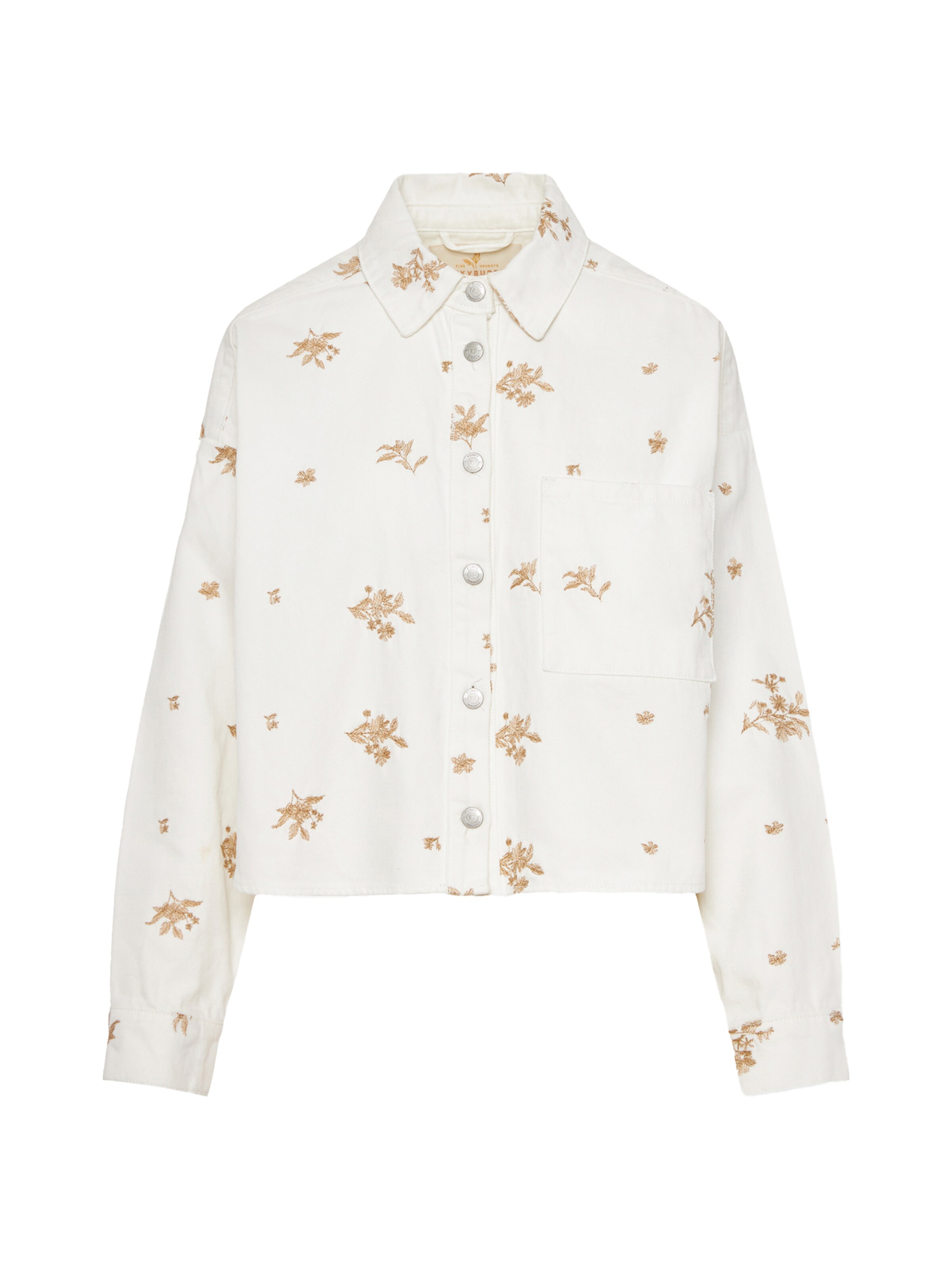 Funky Buddha Tussenjas in Wit: voorkant